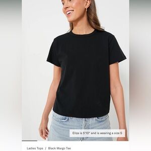 NWT Leset Classic Margot Tee Large